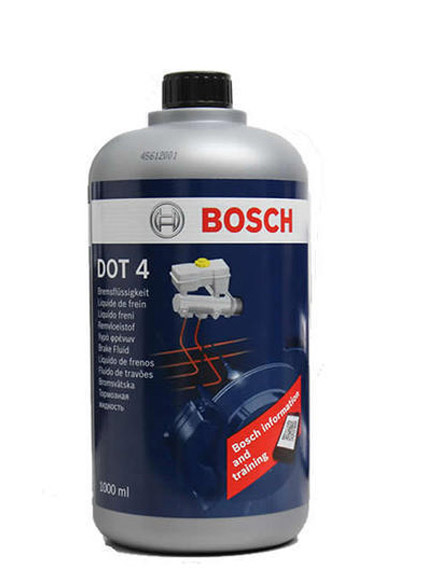 Тормозная жидкость BRAKE FLUID DOT 4, 1 л, ориг.№ 1987479107 Bosch
