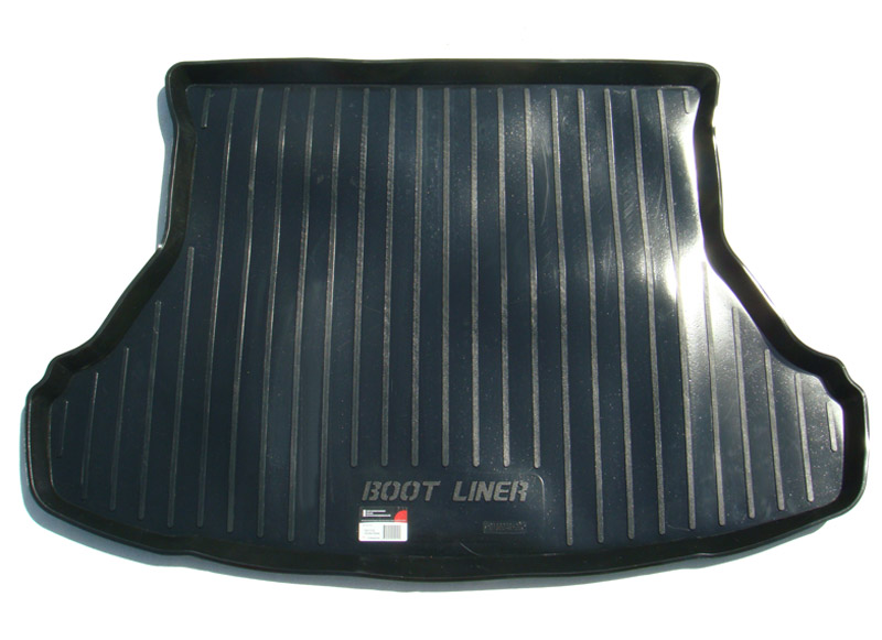 Коврик в багажник LADA (ВАЗ) Kalina 1118 '2004-2013 (седан) L.Locker (черный, пластиковый)