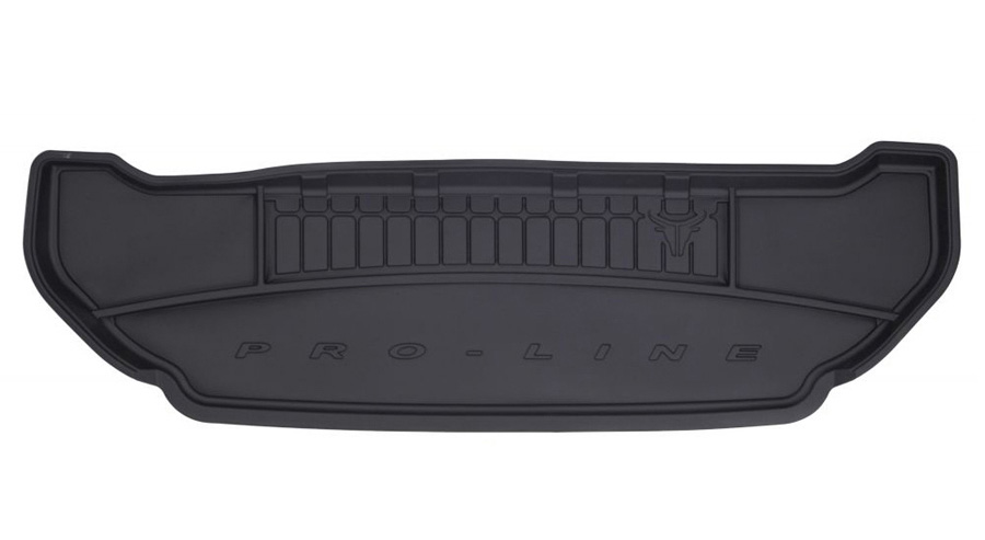 Коврик в багажник KIA Sorento '2014-2020 (7-ми местный, короткий) Frogum (черный, резиновый)