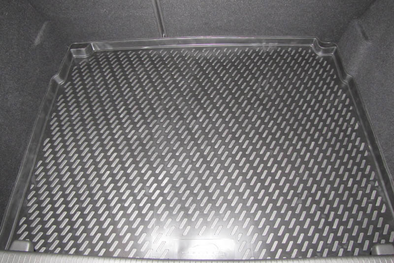 Коврик в багажник Opel Astra (J) '2009-> (хетчбек) Novline-Autofamily (черный, полиуретановый)