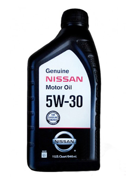 Масло моторное NISSAN MOTOR OIL 5W-30, 0,946 л, ориг. № 98LG39