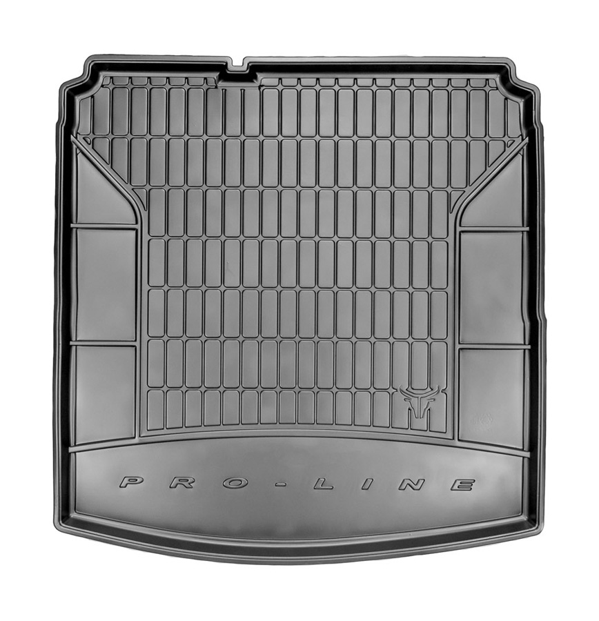 Коврик в багажник Volkswagen Jetta '2010-2018 (седан) Frogum (черный, резиновый)