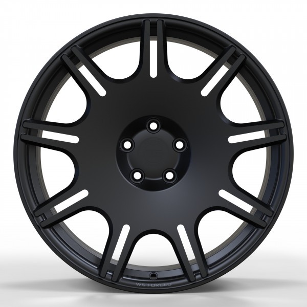 Диски R20 5x112 35 10.0J h 66.6 WS1249 MATTE BLACK FORGED