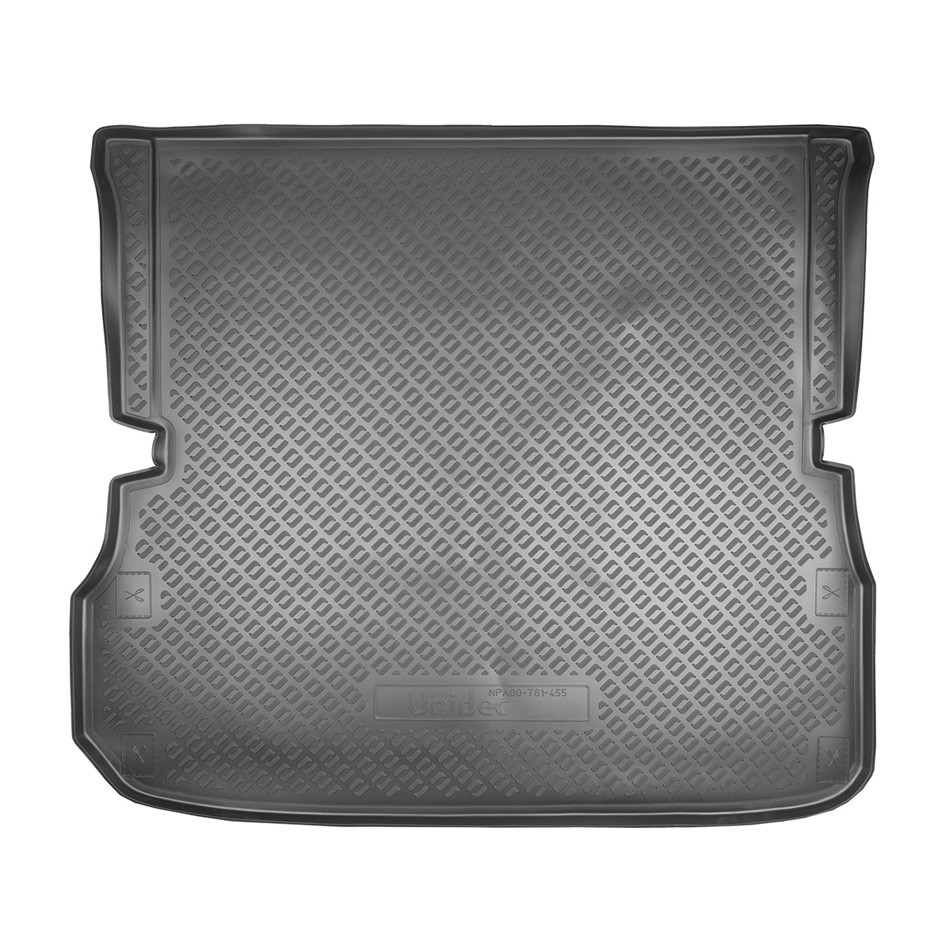 Коврик в багажник Nissan Pathfinder '2013-> (длинный) Norplast (черный, полиуретановый)