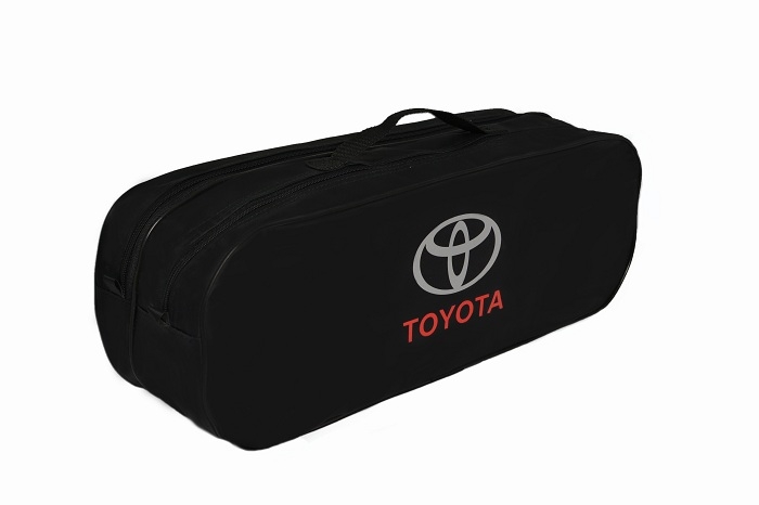 Сумка-органайзер в багажник Toyota черная (03-041-2Д) Poputchik