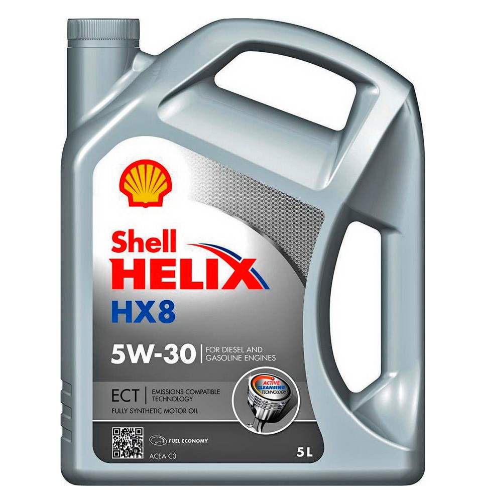 Масло моторное Shell Helix HX8 ECT 5W-30 5 л (550048100)