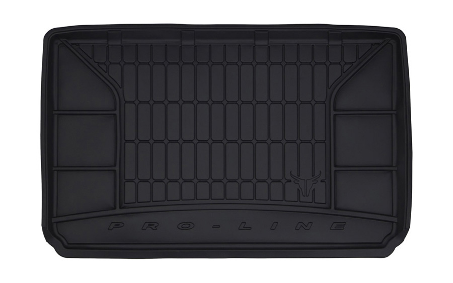 Коврик в багажник Renault Captur '2013-2019 (верхняя полка) Frogum (черный, резиновый)