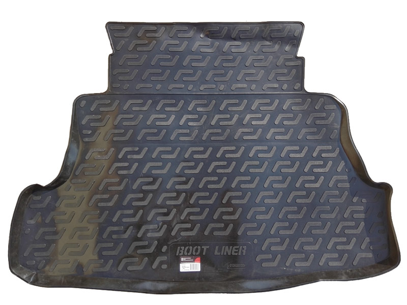 Коврик в багажник Nissan Primera '2002-2007 (седан) L.Locker (черный, резиновый)