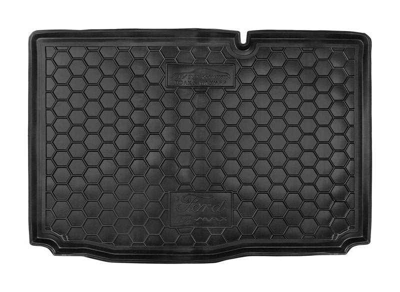 Коврик в багажник Ford B-Max '2012-> (нижний) Avto-Gumm (черный, полиуретановый)