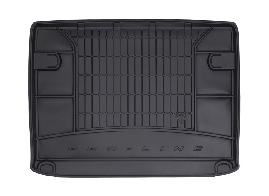 Коврик в багажник Citroen DS5 '2011-> (хетчбек, без сабвуфера) Frogum (черный, резиновый)