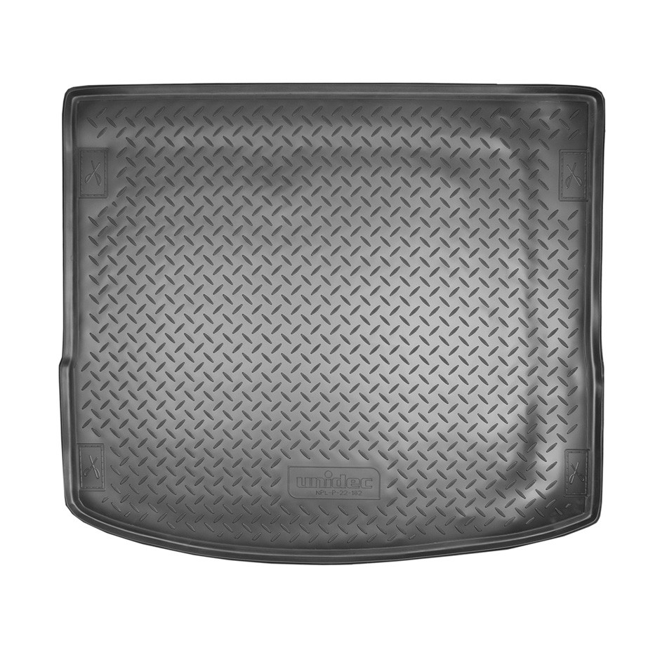 Коврик в багажник Ford Focus '2010-2019 (универсал) Norplast (черный, полиуретановый)