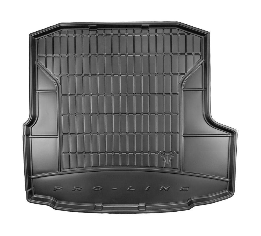 Коврик в багажник Skoda Octavia A7 '2013-2020 (хетчбек) Frogum (черный, резиновый)