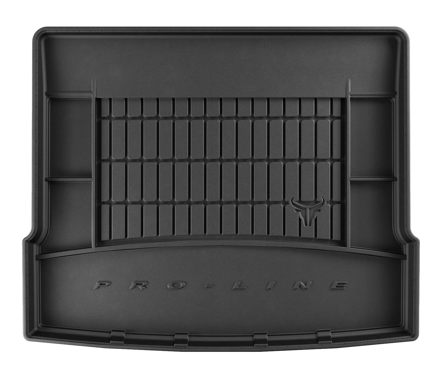 Коврик в багажник Hyundai Tucson '2015-2020 (нижняя полка) Frogum (черный, резиновый)