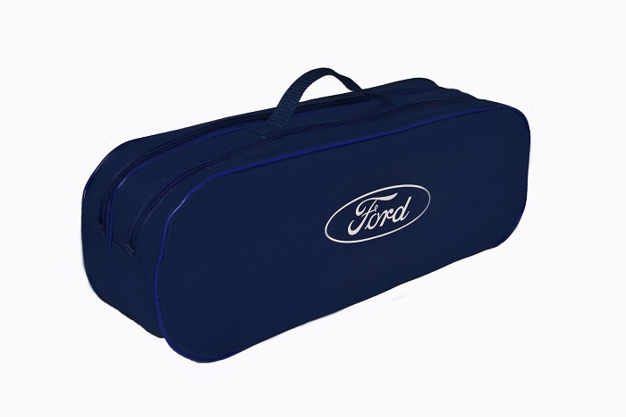 Сумка-органайзер в багажник Ford синяя (03-020-2Д) Poputchik