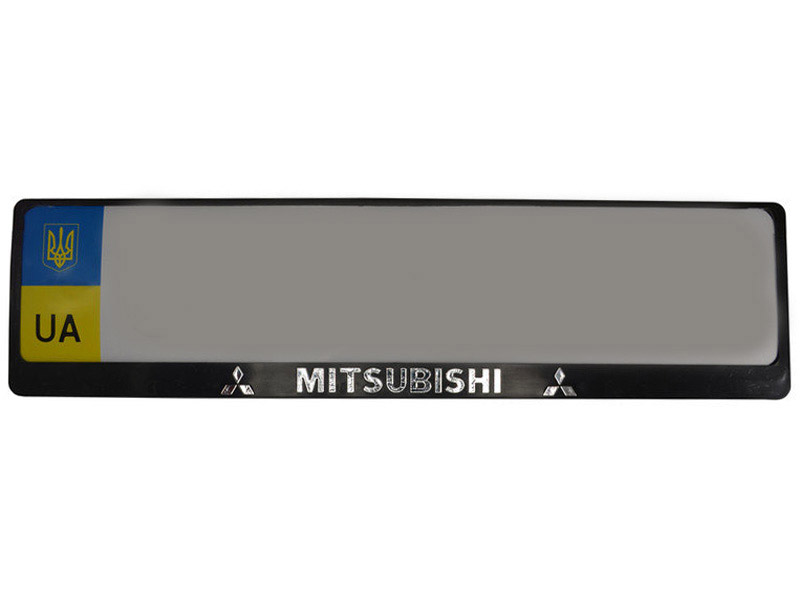 Рамка номера Mitsubishi (24-012) 2 шт Inauto