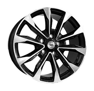 Диски R22 5x150 50 9.0J h 110.1 WS2155 GLOSS BLACK WITH MACHINED FACE FORGED