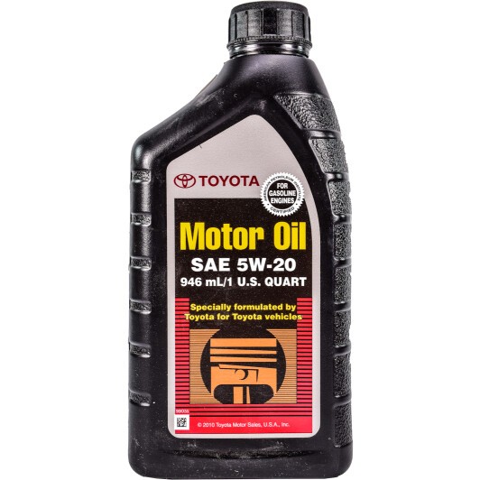Масло моторное Toyota Motor Oil 5W-20 0.946 л (002791QT20)