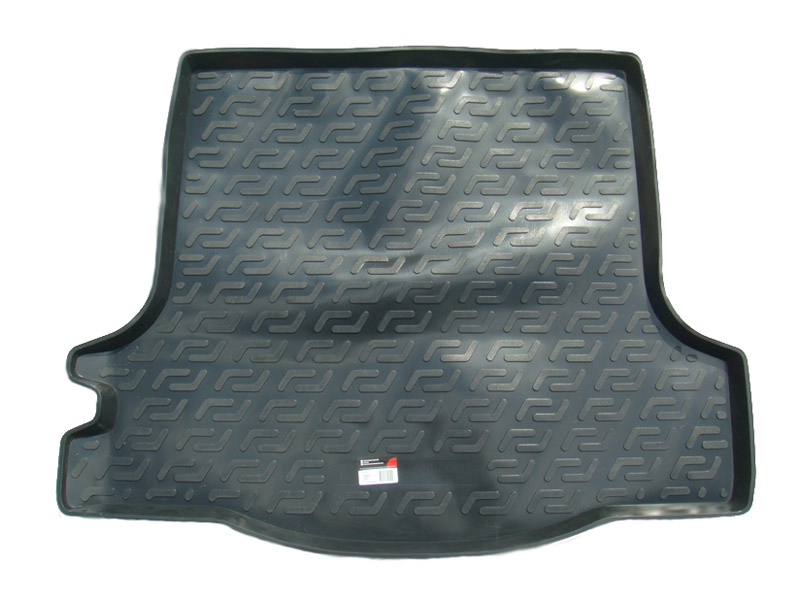 Коврик в багажник Renault Logan '2013-> (седан) L.Locker (черный, пластиковый)