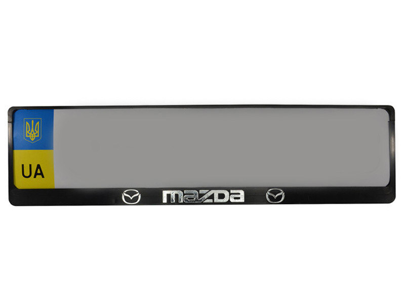 Рамка номера Mazda (24-010) 2 шт Inauto
