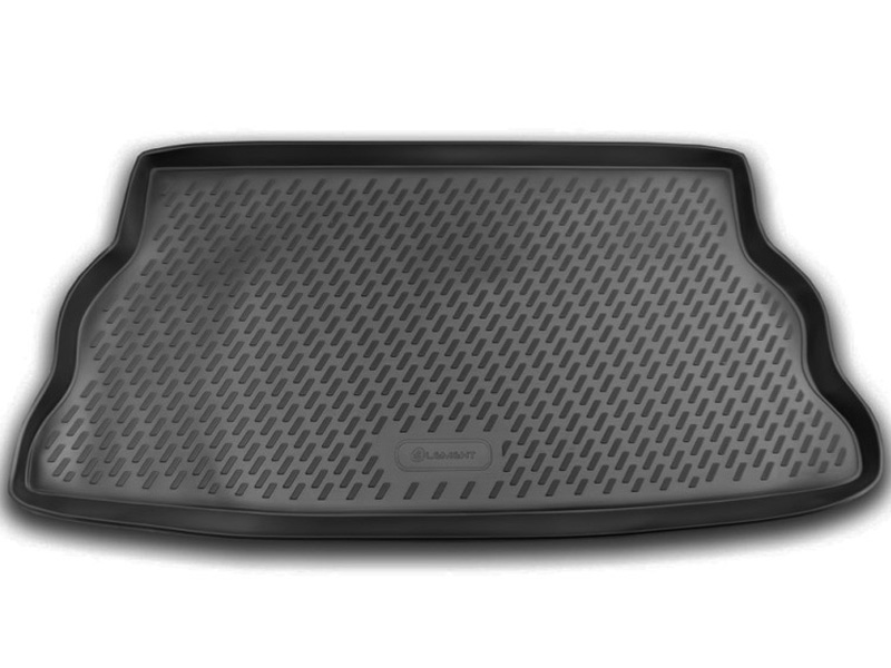Коврик в багажник Lifan 320 (Smily) '2008-> (хетчбек) Cartecs (черный, полиуретановый)