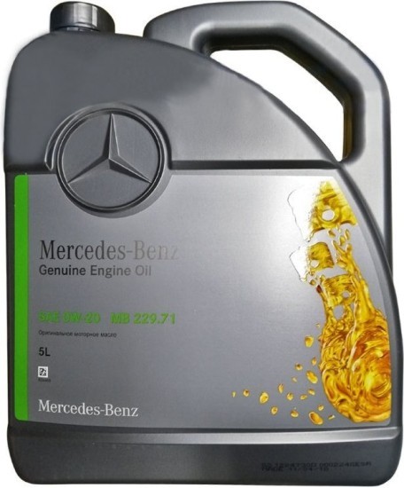 Масло моторное MB 229.71 Engine Oil 0W-20 5 л (A000989870613)