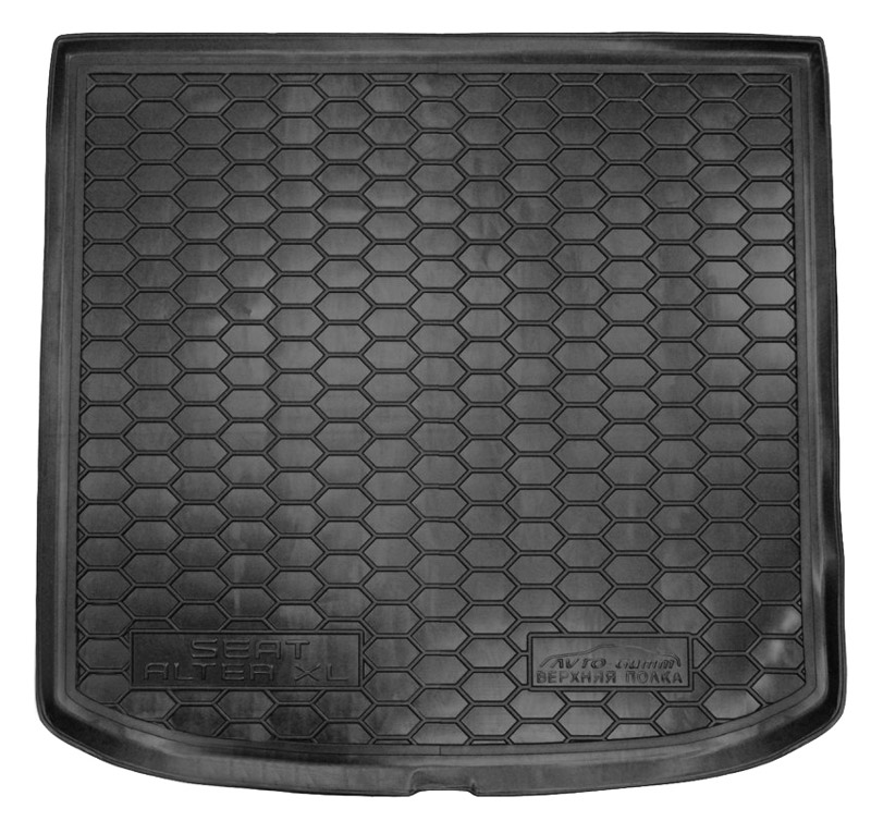 Коврик в багажник Seat Altea Freetrack '2007-> (верхний) Avto-Gumm (черный, пластиковый)