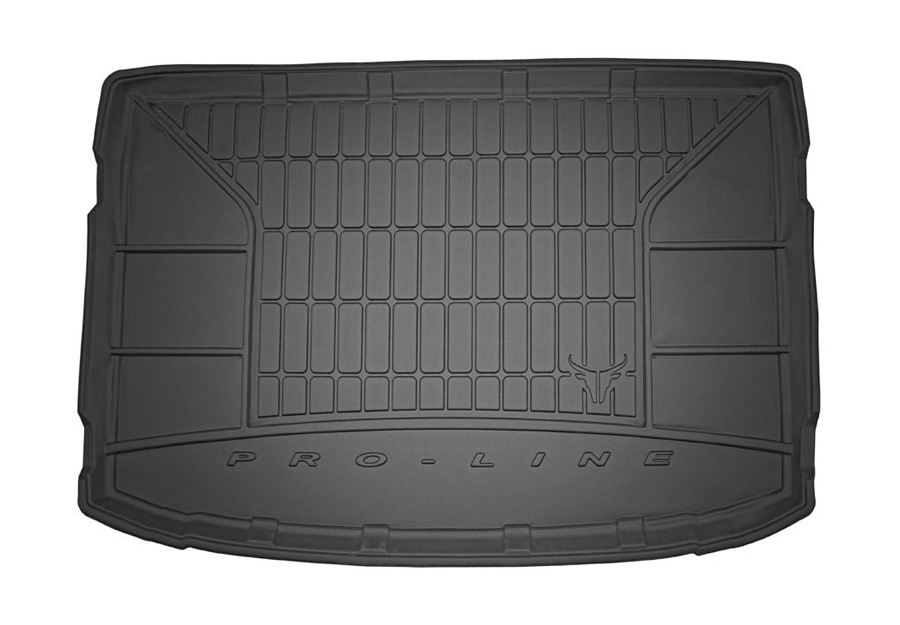 Коврик в багажник Hyundai ix20 '2010-> (нижний) Frogum (черный, резиновый)