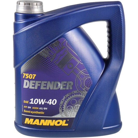 Масло моторное Mannol Defender 10W-40 SN 4 л (MN7507-4 )
