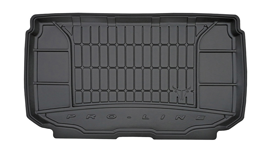 Коврик в багажник Chevrolet Aveo '2011-> (седан) Frogum (черный, резиновый)