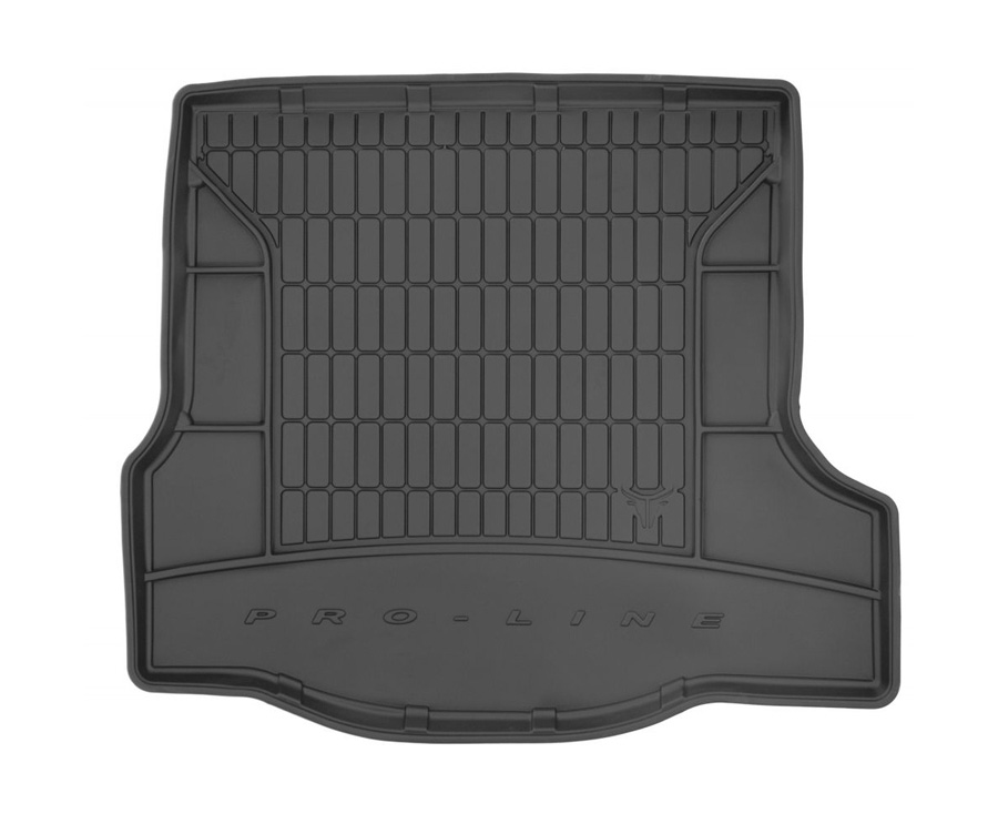 Коврик в багажник Renault Logan '2013-> (седан) Frogum (черный, резиновый)