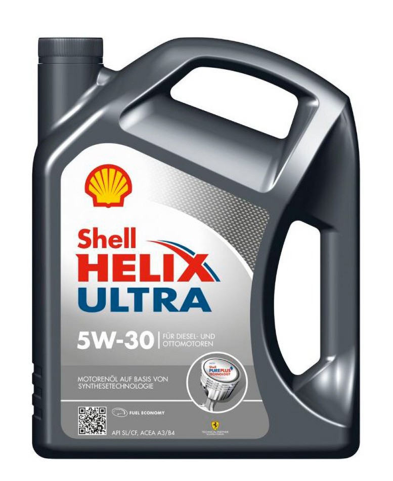 Масло моторное Shell Helix Ultra 5W-30 4 л (550046268)