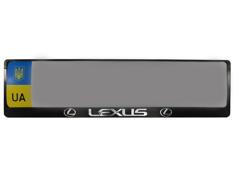 Рамка номера Lexus (24-009) 2 шт Inauto