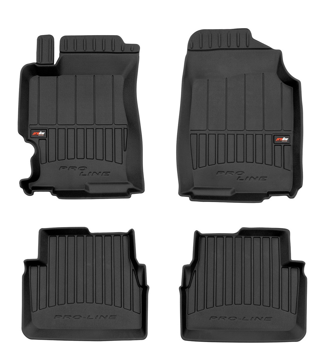 Коврики в салон Mazda 6 '2002-2007 (3D) Frogum (черные)