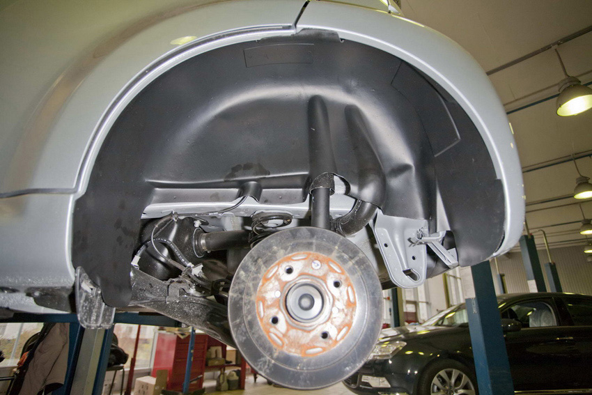 Подкрылок Peugeot 107 '2009-2014 (задний левый) Novline-Autofamily