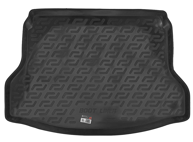 Коврик в багажник Nissan X-Trail (T32) '2014-2017 L.Locker (черный, пластиковый)