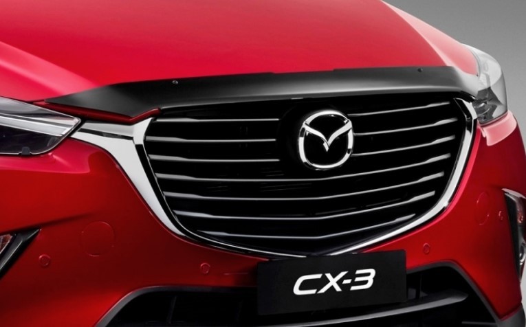 Дефлектор капота Mazda CX-3 '2015-2018 (без логотипа) EGR