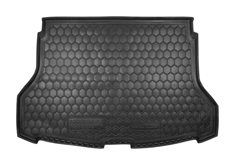 Коврик в багажник Nissan X-Trail (T32) '2014-2017 Avto-Gumm (черный, пластиковый)