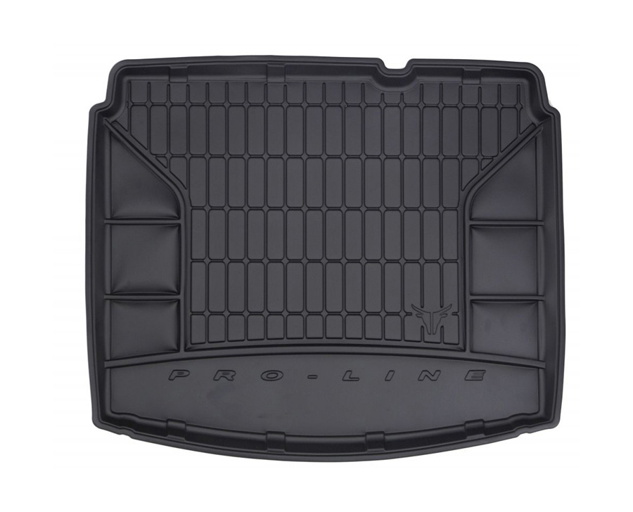 Коврик в багажник Jeep Compass '2016-> (нижняя полка) Frogum (черный, резиновый)