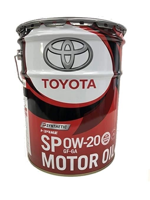 Масло моторное Toyota Motor Oil SP 0W-20 20 л (0888013203)