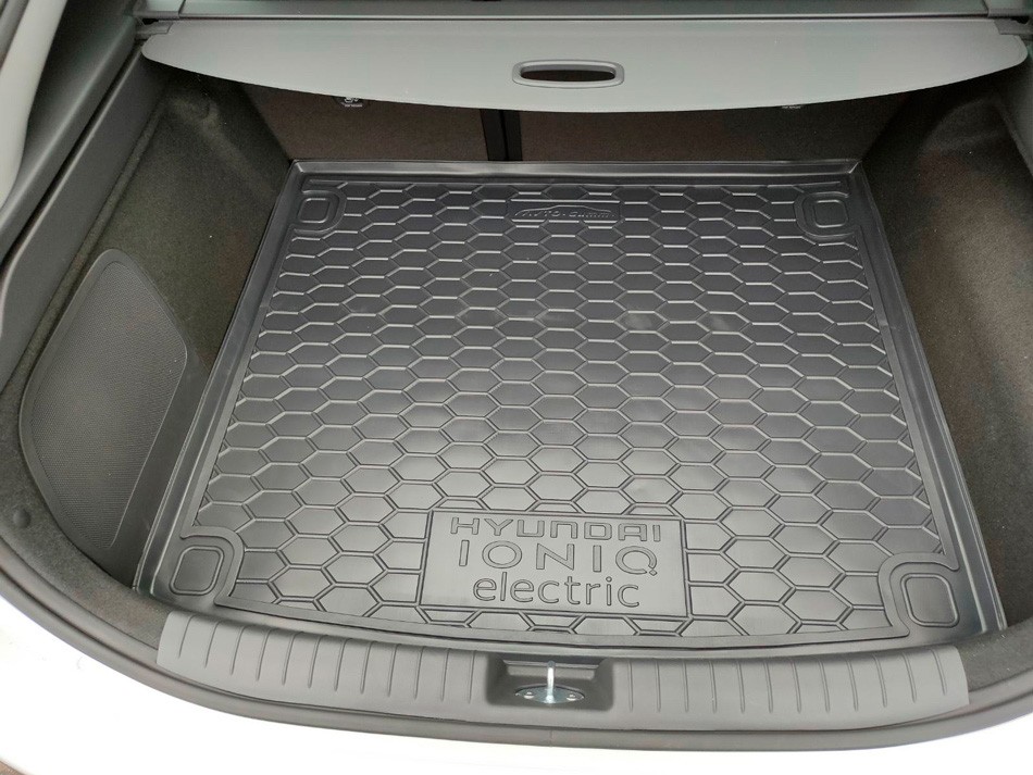 Коврик в багажник Hyundai Ioniq '2016-2019 (Electric) Avto-Gumm (черный, пластиковый)