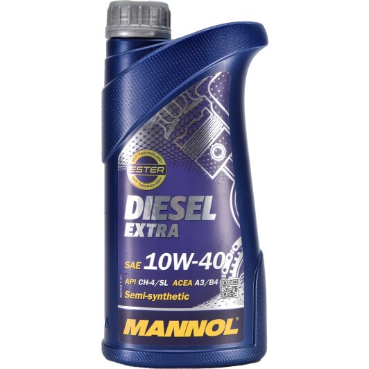 Масло моторное Mannol Diesel Extra 10W-40 CH-4/SL 1 л (MN7504-1)
