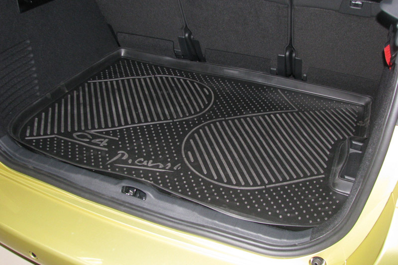 Коврик в багажник Citroen C4 Picasso '2006-2013 (Comfort) Novline-Autofamily (черный, полиуретановый)