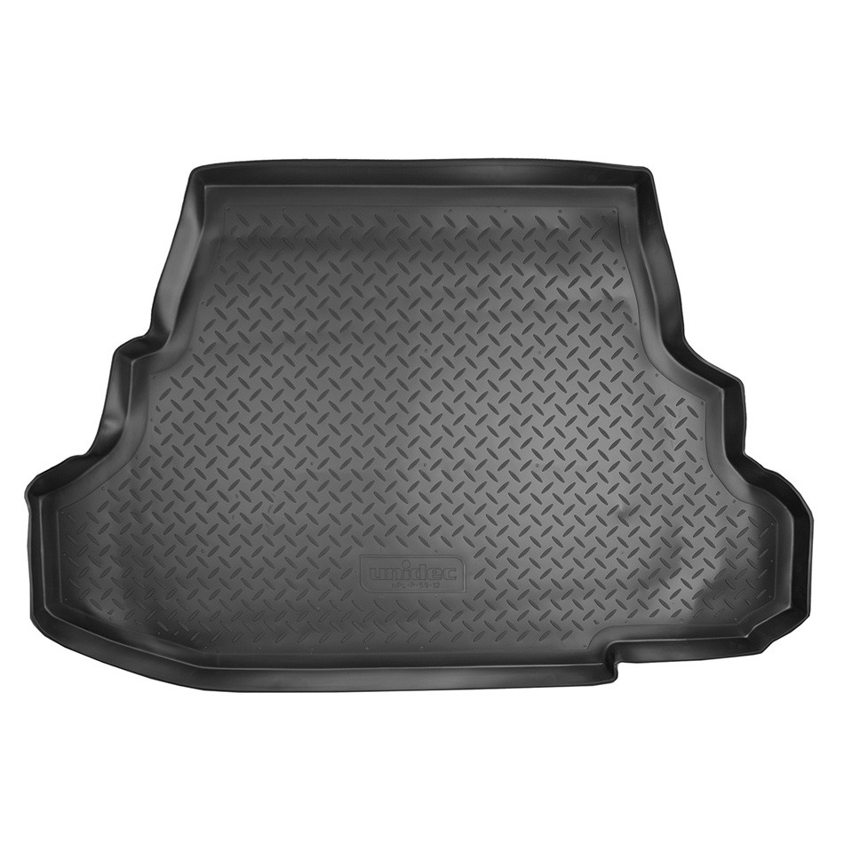 Коврик в багажник Mitsubishi Galant '2003-2012 (седан) Norplast (черный, полиуретановый)