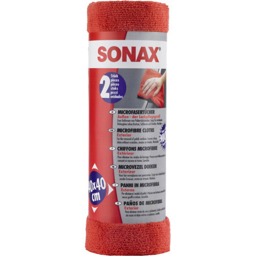 Салфетка Sonax для ЛКП из микрофибры 2 шт (4064700416246)