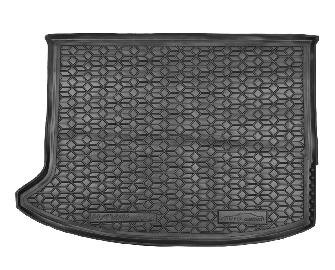 Коврик в багажник Great Wall Haval H6 '2017-2020 Avto-Gumm (черный, полиуретановый)