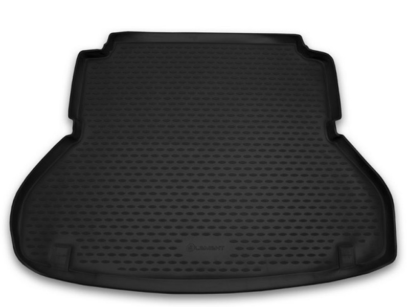 Коврик в багажник Hyundai Elantra '2016-2020 Cartecs (черный, полиуретановый)