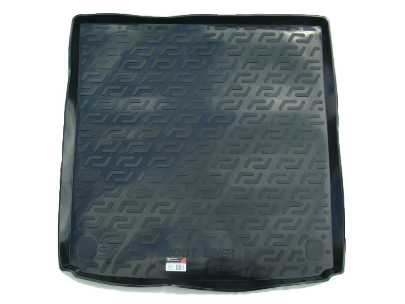Коврик в багажник SsangYong Rexton '2001-2012 L.Locker (черный, пластиковый)