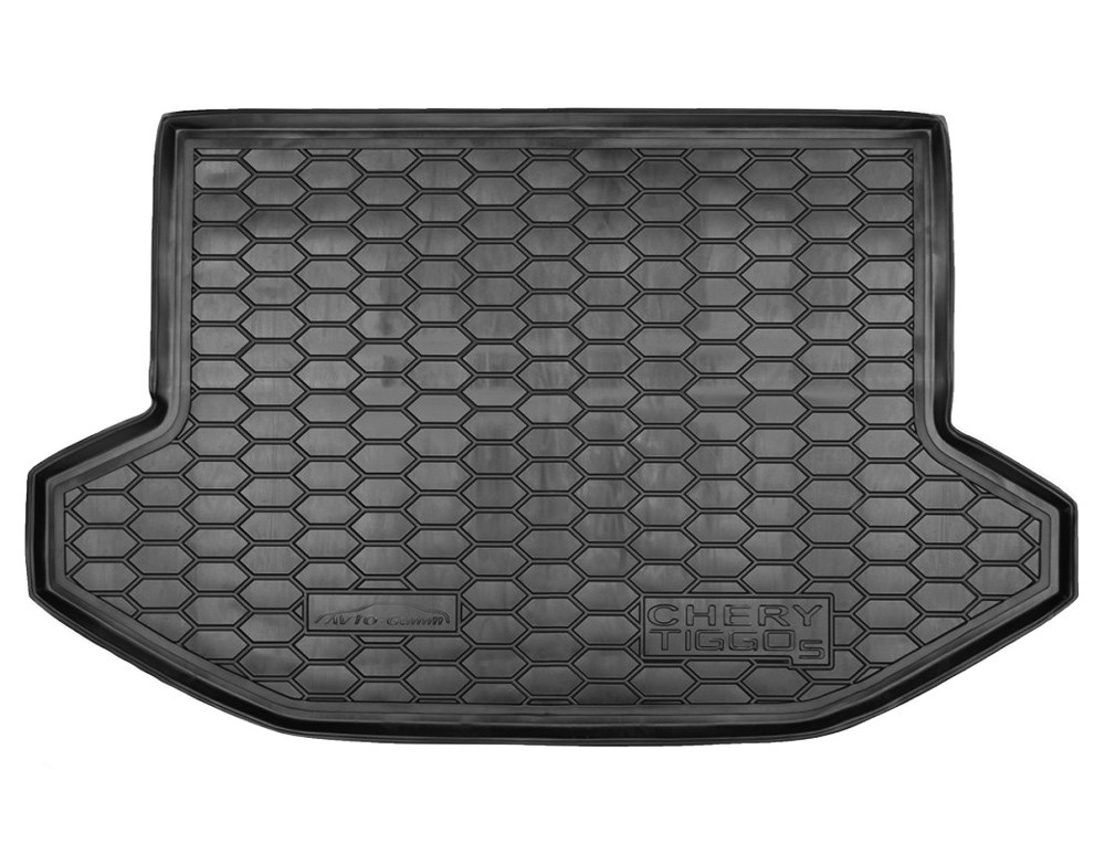 Коврик в багажник Chery Tiggo 5 '2013-> Avto-Gumm (черный, полиуретановый)