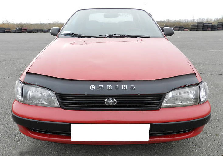 Дефлектор капота Toyota Carina E '1992-1997 (с логотипом) Vip Tuning