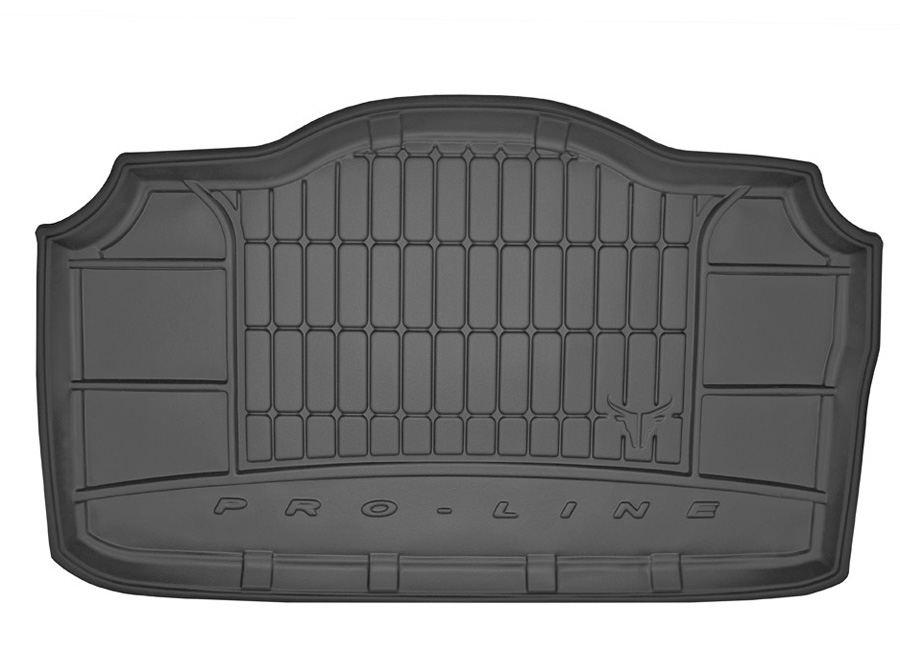 Коврик в багажник Opel Meriva (B) '2010-> (нижний) Frogum (черный, резиновый)